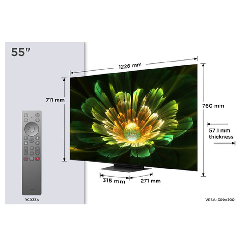 Telewizor TCL 55C79K