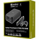 Sandberg Powerbank 27000mAh 100Watt 1xUSB-A 2.0 3xUSB-C DC5521 Sort – billede 8