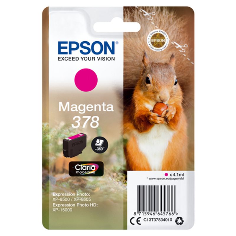 Epson 378 Magenta 360 sider
