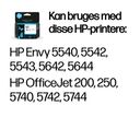 HP 62 Tri-color Original Cyan, Magenta, Gul – billede 2