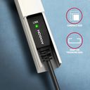 Axagon ADR-220B USB 2.0 A-M -> B-M active connecting/repeater cable 20m - Kabel - Digital/Daten USB-A to USB-B 20m Sort – billede 5