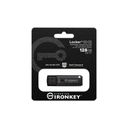 Kingston Technology IronKey Locker+ 50 G2 128GB 3.2 Gen 1 USB stick Sort – billede 4