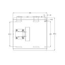 Multibrackets M Universal Swing Arm 180 Degrees Large Monteringssæt Fladt panel 48-69 – billede 10