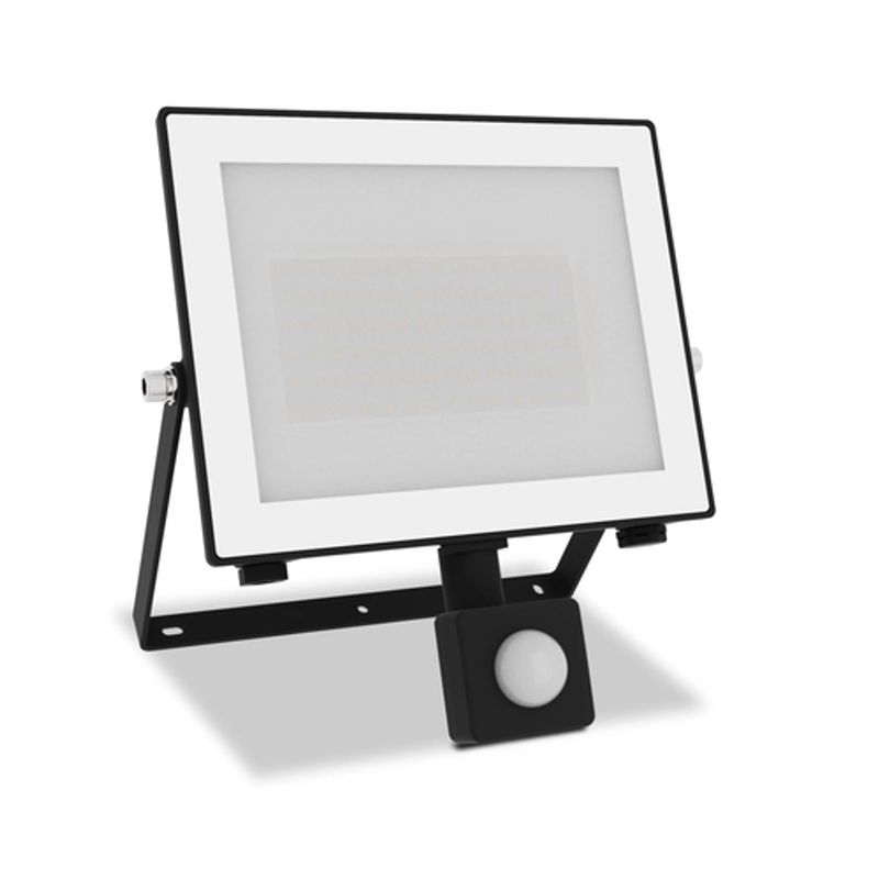 Philips Lois Naswietlacz LED 50W 5400lm 3000K IP65 Czujnik Ruchu Czujnik Zmierzchu Czarny