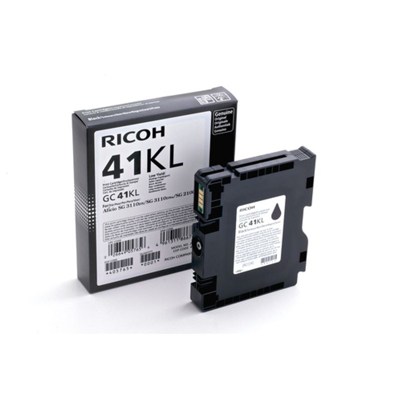 Ricoh GC 41KL Sort Blæk 405765
