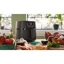 Philips Series 5000 Connected HD9285 XXL Airfryer 2kW Mørk sølv/sort – billede 3