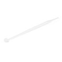 StarTech.com 10cm(4) Cable Ties, 2mm(1/16) wide, 22mm(7/8) Bundle Diameter, 8kg(18lb) Tensile Strength, Nylon Self Locking Zip Ties with Curved Tip, 94V-2/UL Listed, 100 Pack, White - Nylon 66 Plastic - TAA (CBMZT4N) 10.16cm Hvid – billede 2