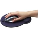 Manhattan Wrist-Rest Gel Mouse Mat/Pad, 241 x 203 x 40 mm, non slip base, Blue, Lifetime Warranty, Card Retail Packaging Musemåtte med håndledsstøtte – billede 2
