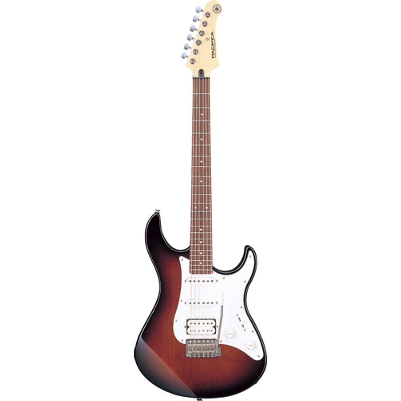 Yamaha PAC112J Elektrisk guitar 6 strenge Sort, Brun, Hvid