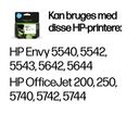 HP 62XL High Yield Tri-color Original Cyan, Magenta, Gul – billede 2