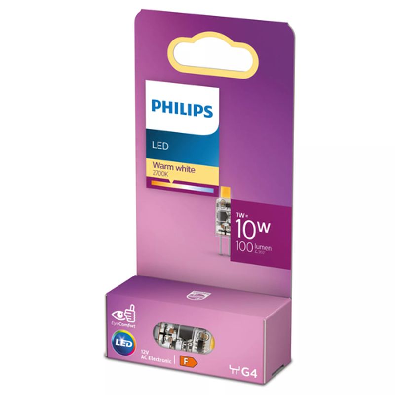 Philips CorePro LEDcapsule LV Lyspære 1W 2700K Varmt hvidt lys