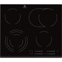 Electrolux EHF6547FXK kogeplade Sort Indbygget 4 zone(s) – billede 1