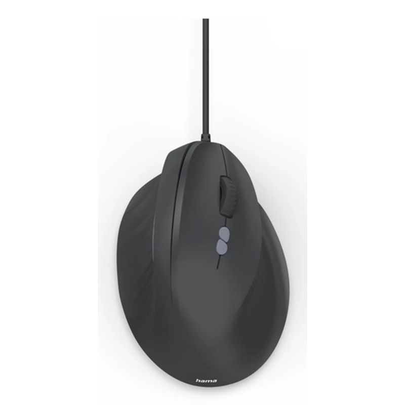 HAMA ergonomische Vertikalmaus,ECM-500R,mit Kabel,