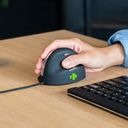 R-Go HE Mouse Ergonomisk mus, Medium (165-195mm), Højre, med kabel Kabling Sort – billede 6