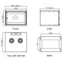 TECHly Professional D320 Rack Sort – billede 5