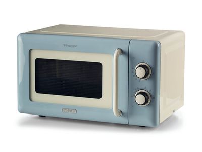 Ariete Vintage Line 3960/05 Lyse Blå Solo mikroovn Bordplade 20 L 800 W