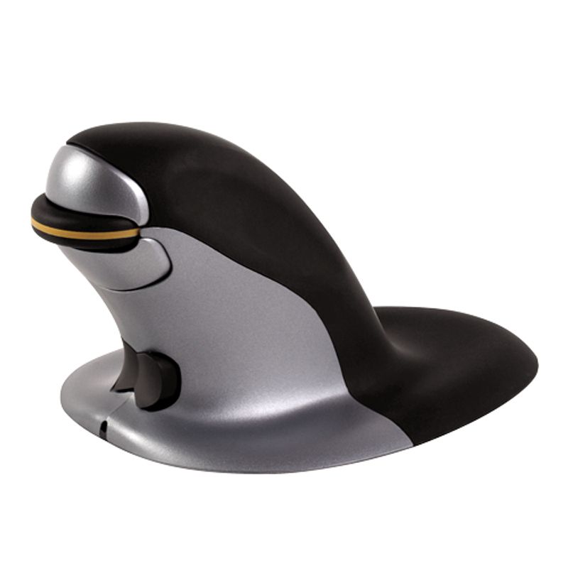 Fellowes Penguin Large Laser Trådløs Sort Sølv