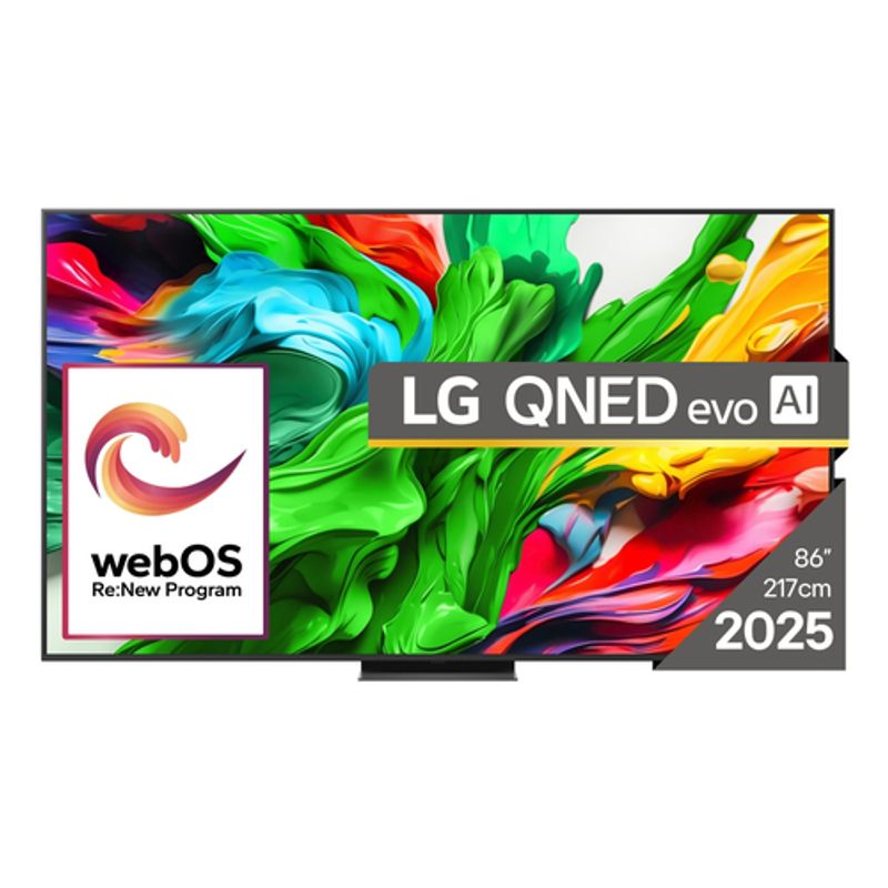 LG QNED 86QNED86A3A TV 86 4K Ultra HD Sort