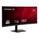 ViewSonic VA3420C 34 IPS 3440 x 1440 (UltraWide) HDMI DisplayPort USB-C 120Hz Dockingskærm – billede 2