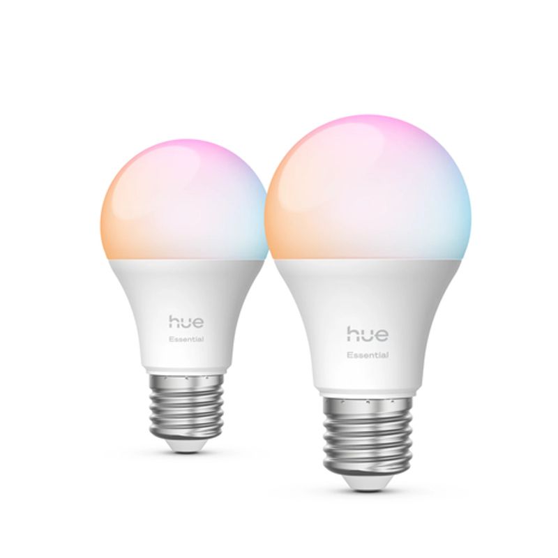 Philips Hue White and Color Ambiance Essential LED-lyspære 8W F 806lumen 2200-6500K Varmt til køligt hvidt lys