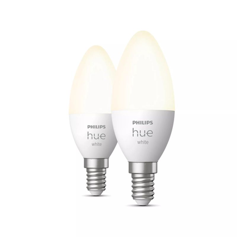 Philips Hue LED-lyspære 5.5W F 470lumen 2700K Varmt hvidt lys
