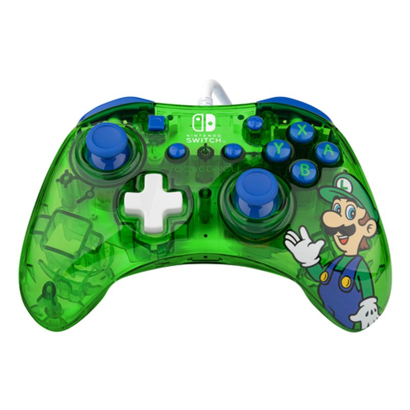 PDP Rock Candy Luigi Lime Controller Nintendo Switch, Nintendo Switch Lite, Nintendo Switch OLED Blå