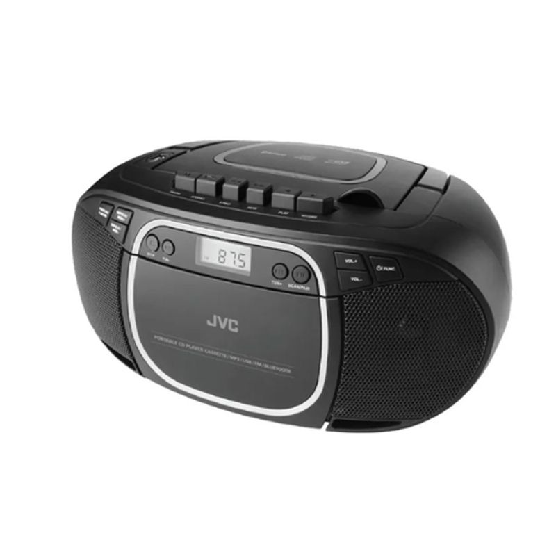 JVC RC-E451B CD-afspiller Bærbar CD-afspiller Sort
