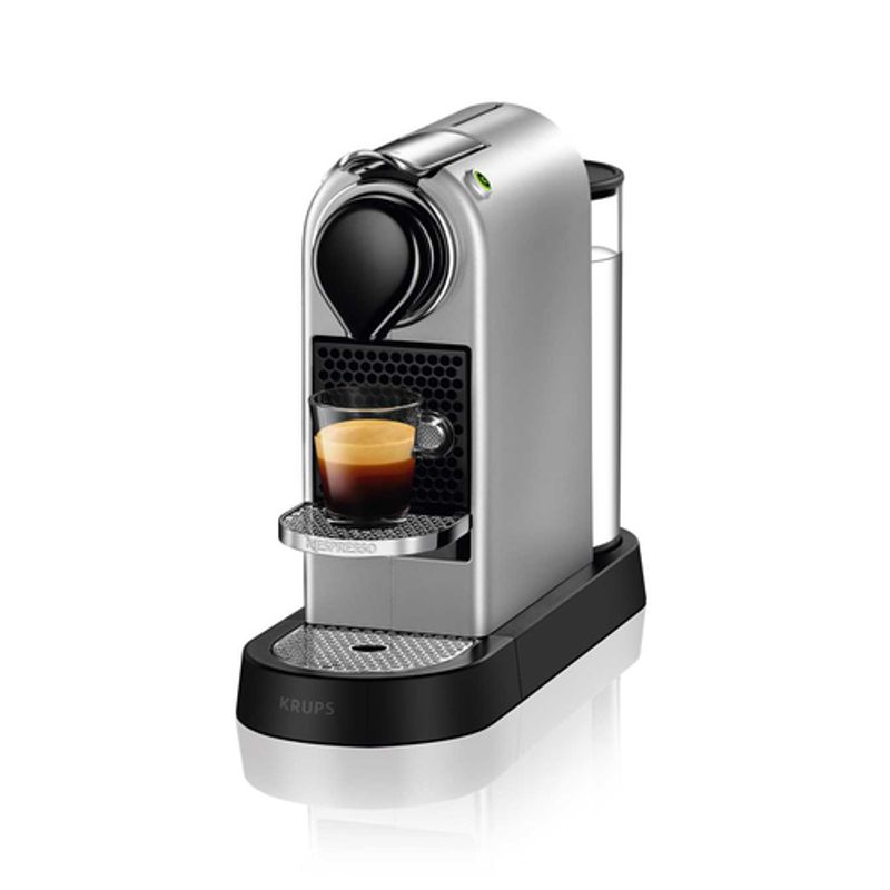 Krups Nespresso CitiZ XN741B Kaffemaskine Sølv