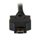 StarTech.com 2m Micro HDMI to DVI-D Cable - M/M - 2 meter Micro HDMI to DVI Cable - 19 pin HDMI (D) Male to DVI-D Male - 1920x1200 Video (HDDDVIMM2M) Videoadapterkabel 2m Sort – billede 3