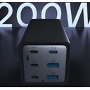 Conceptronic Adapter 200Watt 4xUSB-C 2xUSB-A 3.0 – billede 5