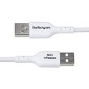 StarTech.com 2m (6.6ft) White USB-A to USB-C Charging Cable/Cord, M/M USB Type-C kabel 2m Hvid – billede 4