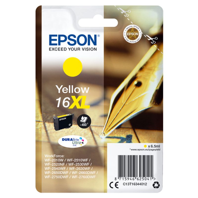 Epson 16XL Gul