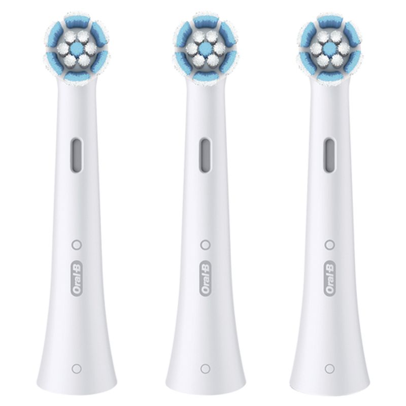 Borsthuvud iO Gentle Care White 3st