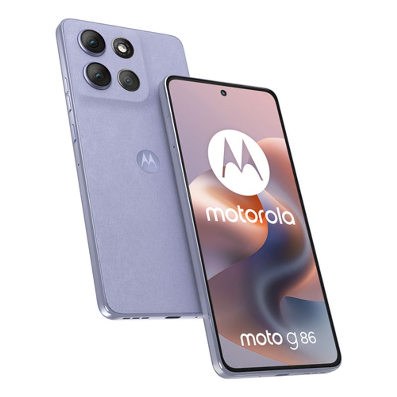 Motorola moto g86 5G 16.9 cm (6.67&quot ) Dual SIM Android 15 USB Type-C 8 GB 256 GB 5200 mAh Lilac