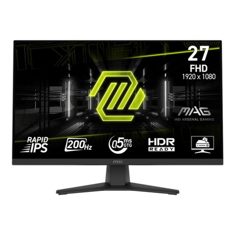 MSI MAG 272F 27 Rapid IPS 1920 x 1080 (Full HD) DisplayPort HDMI 200 Hz
