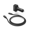 Hama Essential Line Bilstrømsadapter 65Watt 1xUSB-A 2.0 1xUSB-C – billede 2
