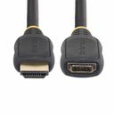 StarTech.com 6.6ft HDMI 2.0 Extension Cable, 4K 60Hz, M/F HDMI-forlængerkabel 2m Sort – billede 6