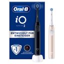 Oral-B iO Series 2 Duo Elektrisk tandbørste 2 stk. Nattesort/Pink – billede 1