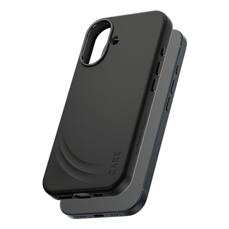 PanzerGlass CARE by Feature FLOW Case Black w. MagSafe iPhone 17 Beskyttelsescover Sort