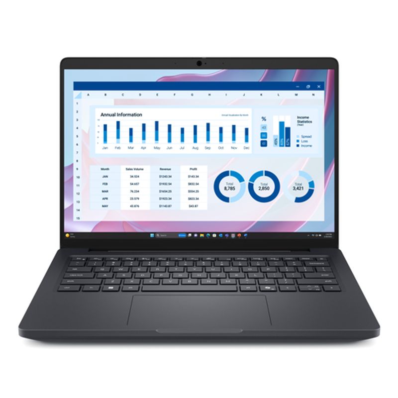 DELL Pro Max 14 AMD Ryzen AI 7 PRO 350 35,56cm 14Zoll FHD+ 32GB 1TB SSD Integrated noAC noPCORD WLAN W11P 3Y Basic Onsite