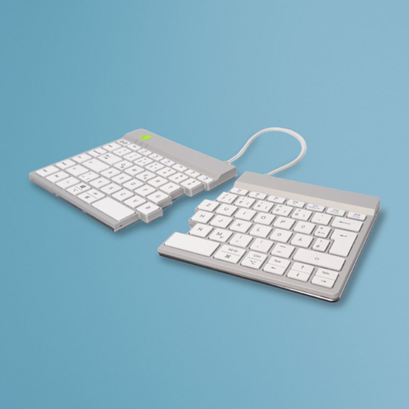R-Go Ergonomic Keyboard Split break Tastatur Saks Trådløs Tysk