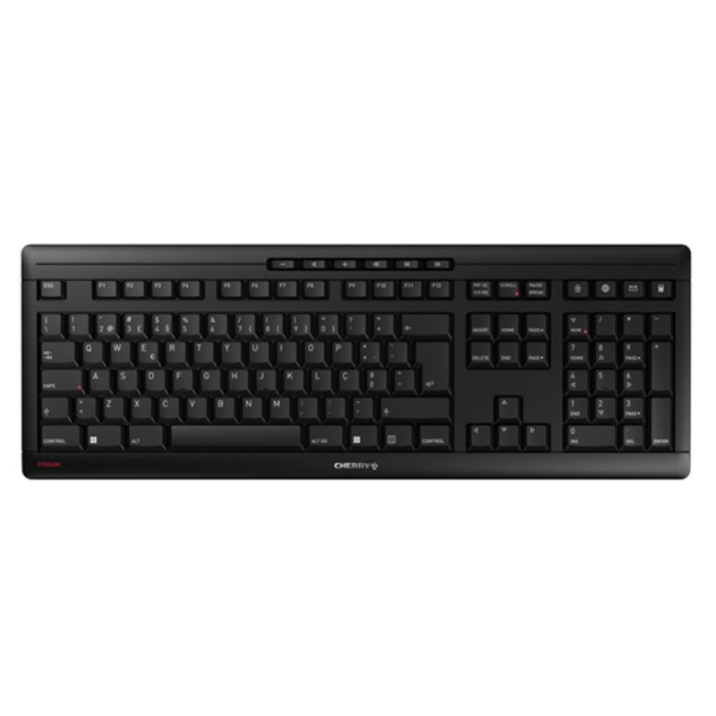 CHERRY STREAM KEYBOARD WIRELESS Tastatur Saks Trådløs Portugisisk