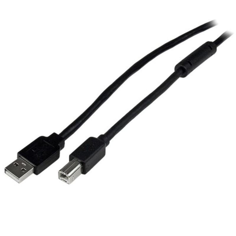StarTech.com USB 2.0 USB-kabel 20m Sort