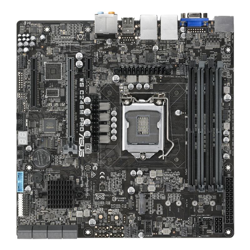 ASUS WS C246M PRO/SE Micro-ATX LGA1151 Intel C246