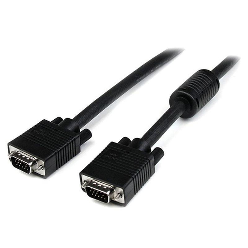 StarTech.com HD-15 (VGA) han -> HD-15 (VGA) han 5 m Sort
