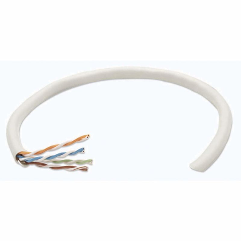 Intellinet Network Bulk Cat6 Cable, 23 AWG, Solid Wire, 305m, Grey, CCA, U/UTP, Box CAT 6 Ikke afskærmet parsnoet (UTP) 305m Bulkkabel Grey