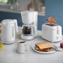 Philips HD7411/00 3000 Series Kaffemaskine 1,25 L Hvid – billede 6