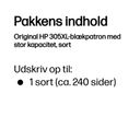 HP 305XL High Yield Black Original Ink Cartridge – billede 3