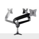 StarTech.com Desk Mount Monitor Arm for Single VESA Display up to 32 or 49 Ultrawide 8kg/17.6lb, Full Motion Articulating & Height Adjustable w/ Cable Management, C-Clamp, Grommet Mount - Single Monitor Arm Monteringssæt Monitor 32-49 – billede 7