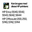 HP 62XL High Yield Black Original Sort 600 sider Blæk – billede 2